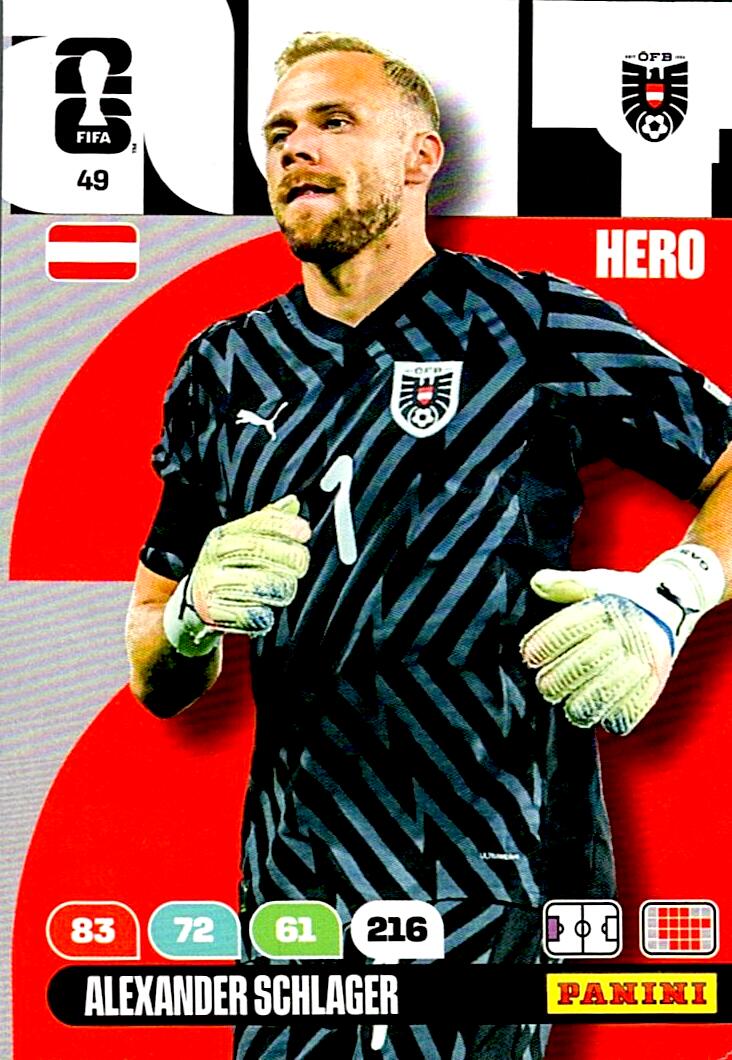 ADRENALYN WORLD CUP 2026 ALEXANDER SCHLAGER AUSTRIA Nº49