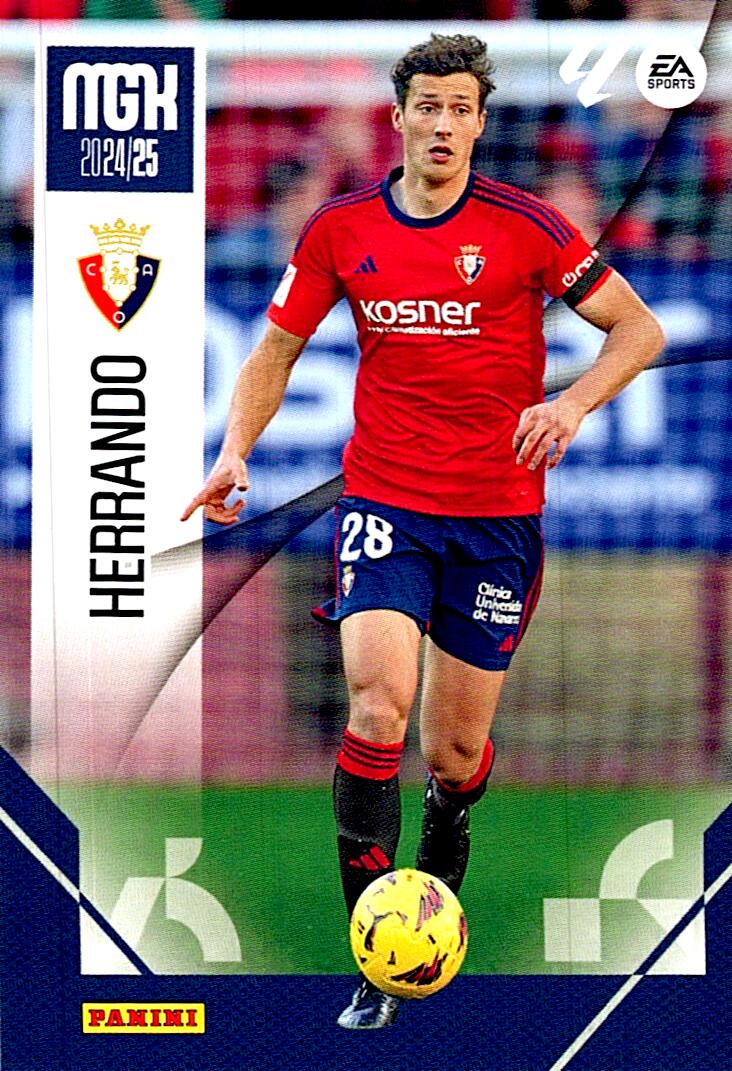 Megacracks 2024/2025 HERRANDO CA Osasuna Nº 260