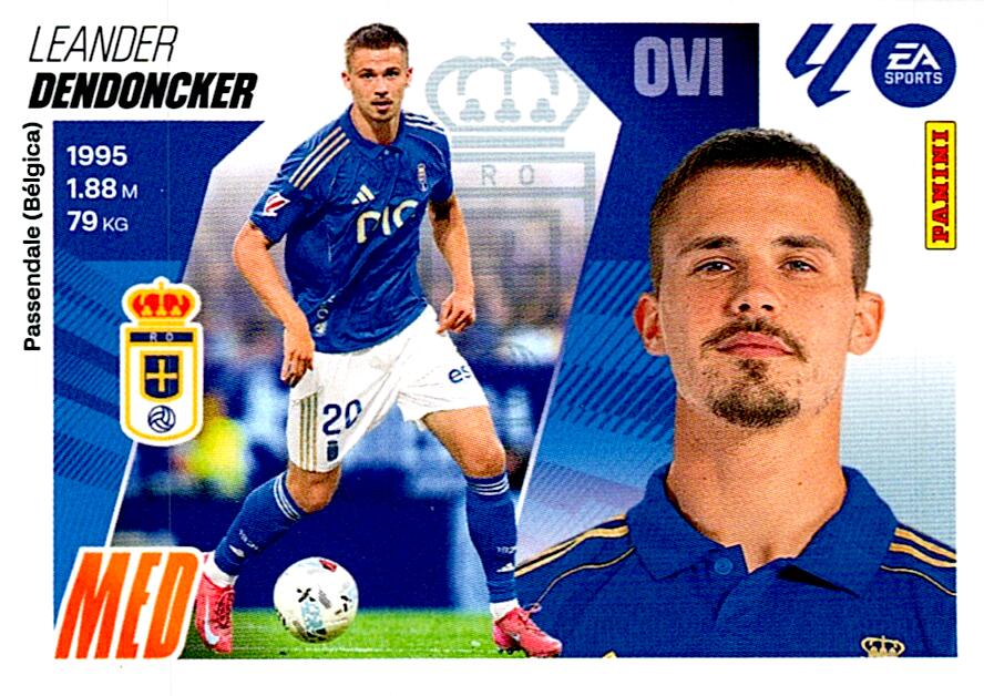 LIGA ESTE 2025/2026 DENDONCKER ULTIMO FICHAJE Nº53 CUARTA EDICION