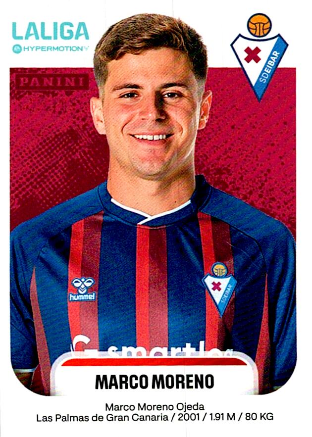 LALIGA HYPERMOTION 2025-26 MARCO MORENO EIBAR Nº197