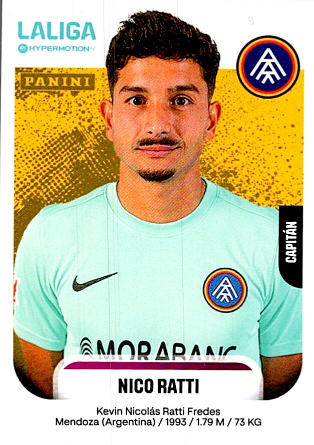 LALIGA HYPERMOTION 2025-26 NICO RATTI ANDORRA Nº43A