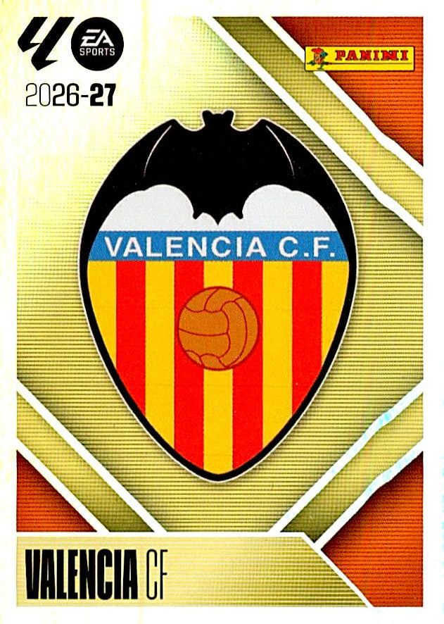 LIGA ESTE 2026/2027  VALENCIA CF ESCUDO Nº1
