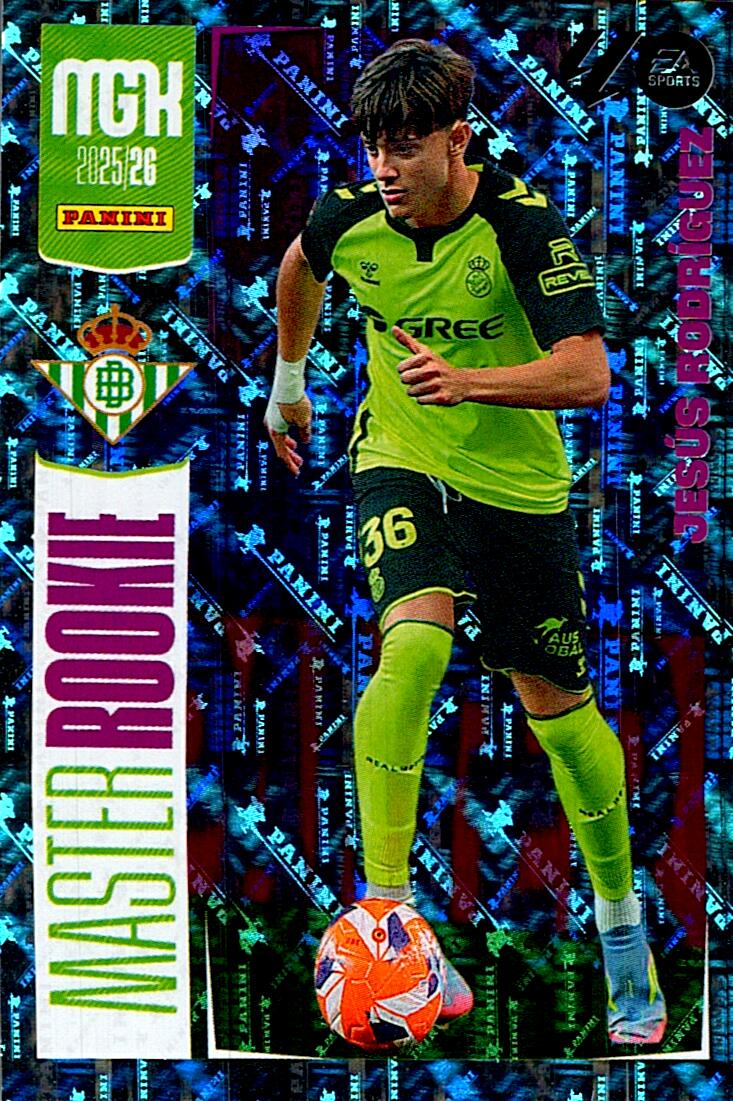 MEGACRACKS 2025/2026 JESUS RODRIGUEZ MASTER ROOKIE Nº415