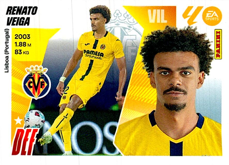 LIGA ESTE 2025/2026 RENATO VEIGA ULTIMO FICHAJE Nº45 TERCERA EDICION