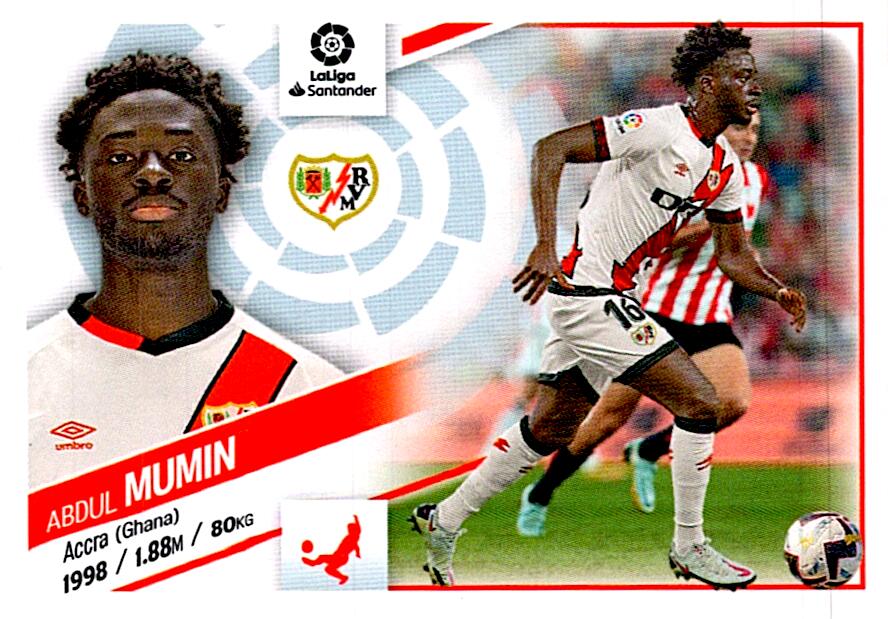 Cromo Liga Este 2022/2023 MUMIN ULTIMO FICHAJE Nº48 CUARTA EDICION