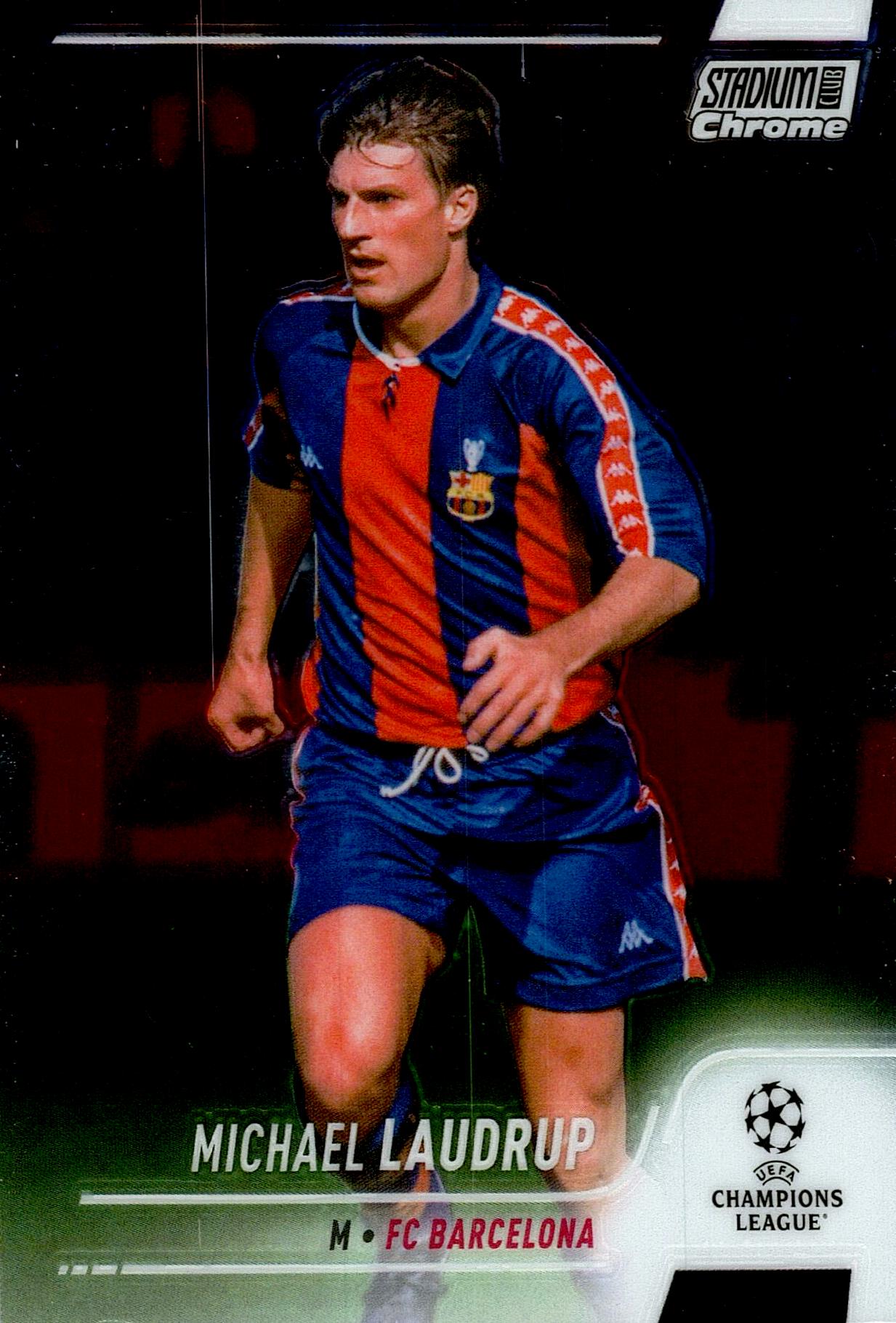 TOPPS STADIUM CHROME 2021/2022 MICHAEL LAUDRUP Nº13
