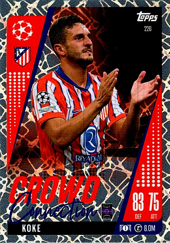 Match Attax Extra 2025 Koke Crowd Connection nº226