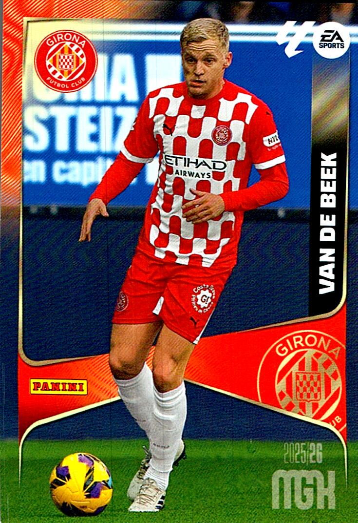 MEGACRACKS 2025/2026 VAN DE BEEK GIRONA FC Nº190
