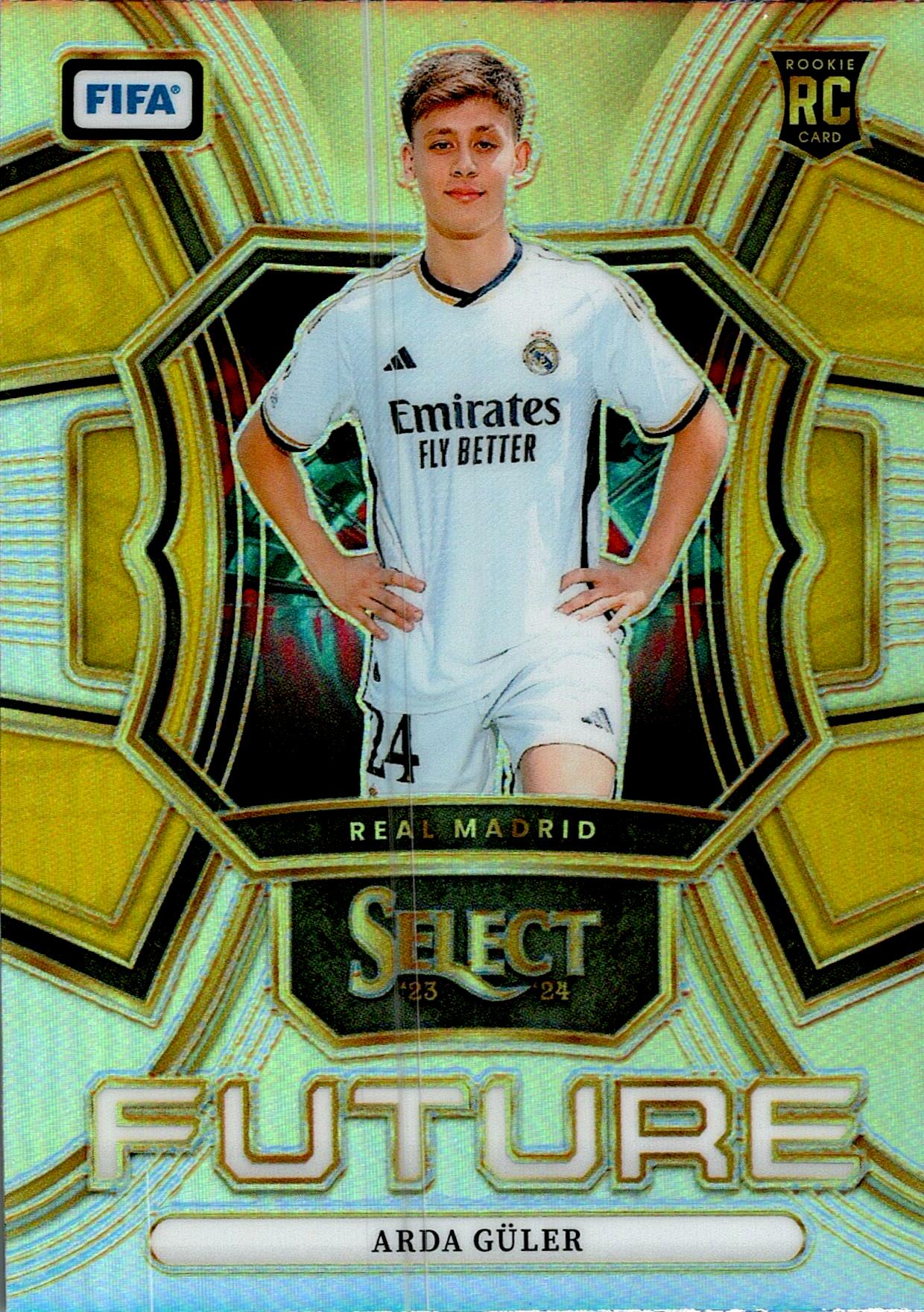PANINI SELECT FIFA 2023/2024 ARDA GÜLER FUTURE Nº13 ROOKIE