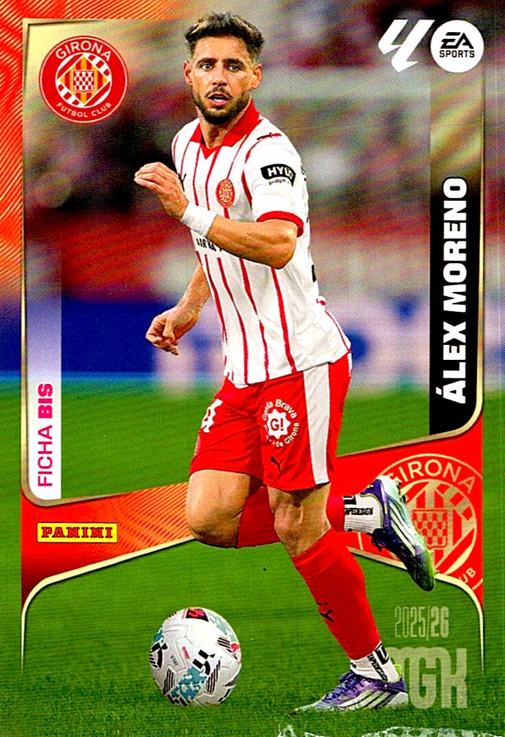 MEGACRACKS 2025/2026 ALEX MORENO GIRONA FC Nº188BIS TERCERA EDICION