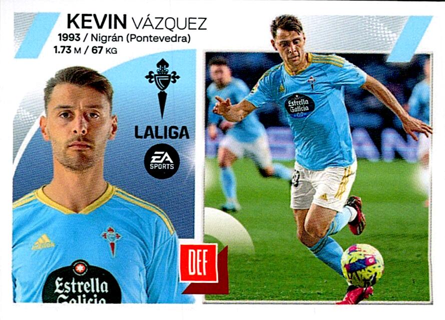 LIGA ESTE 2023/24 KEVIN VAZQUEZ RC CELTA 5