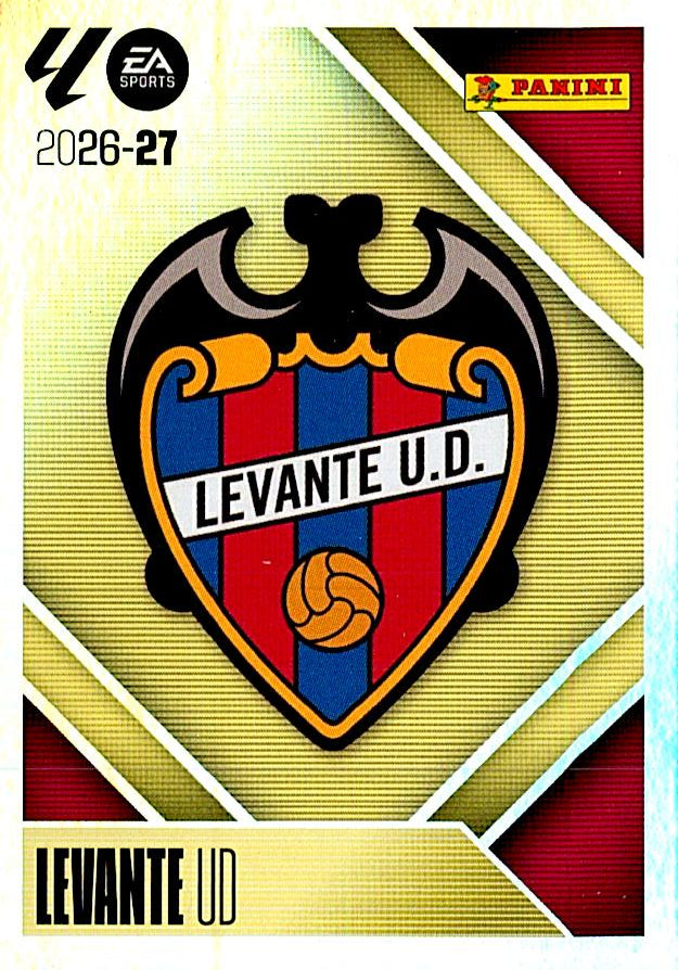 LIGA ESTE 2026/2027  LEVANTE UD ESCUDO  Nº1