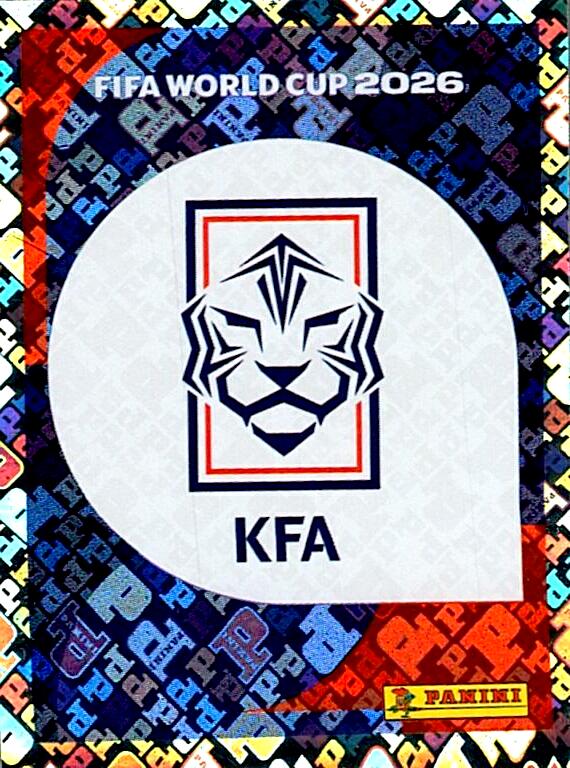 STICKERS FIFA WORLD CUP 2026 ESCUDO NºKOR 1