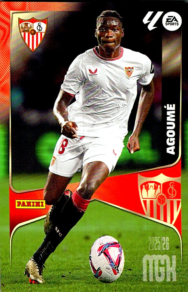 MEGACRACKS 2025/2026 AGOUME SEVILLA FC Nº336