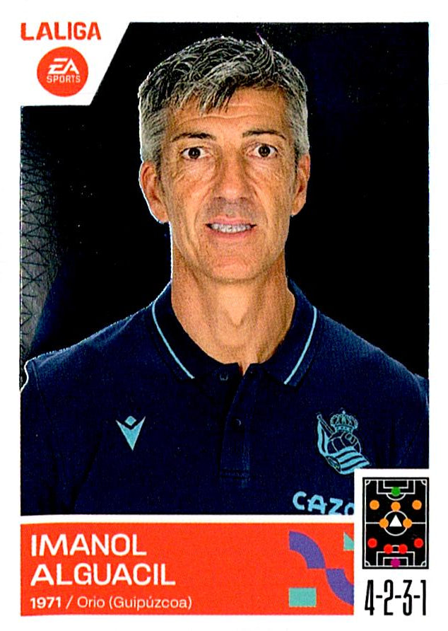 LIGA ESTE 2023/24 IMANOL ALGUACIL REAL SOCIEDAD 2