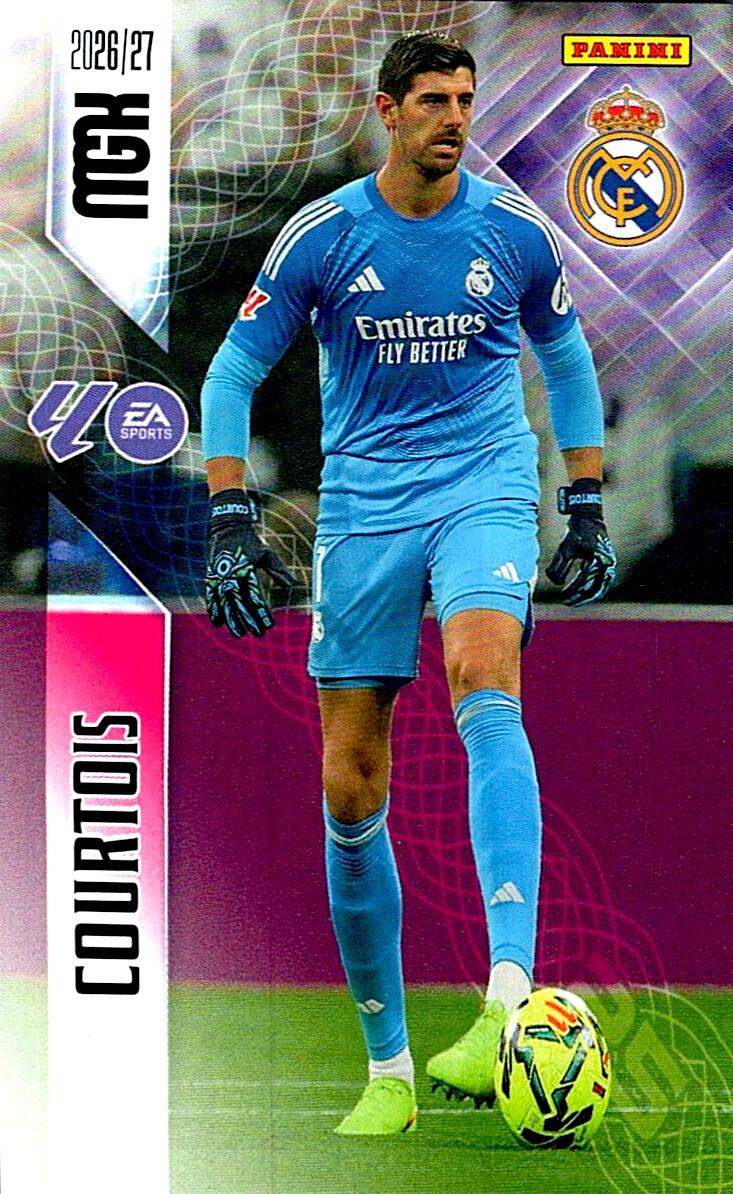 MEGACRACKS 2026/2027 COURTOIS REAL MADRID Nº218