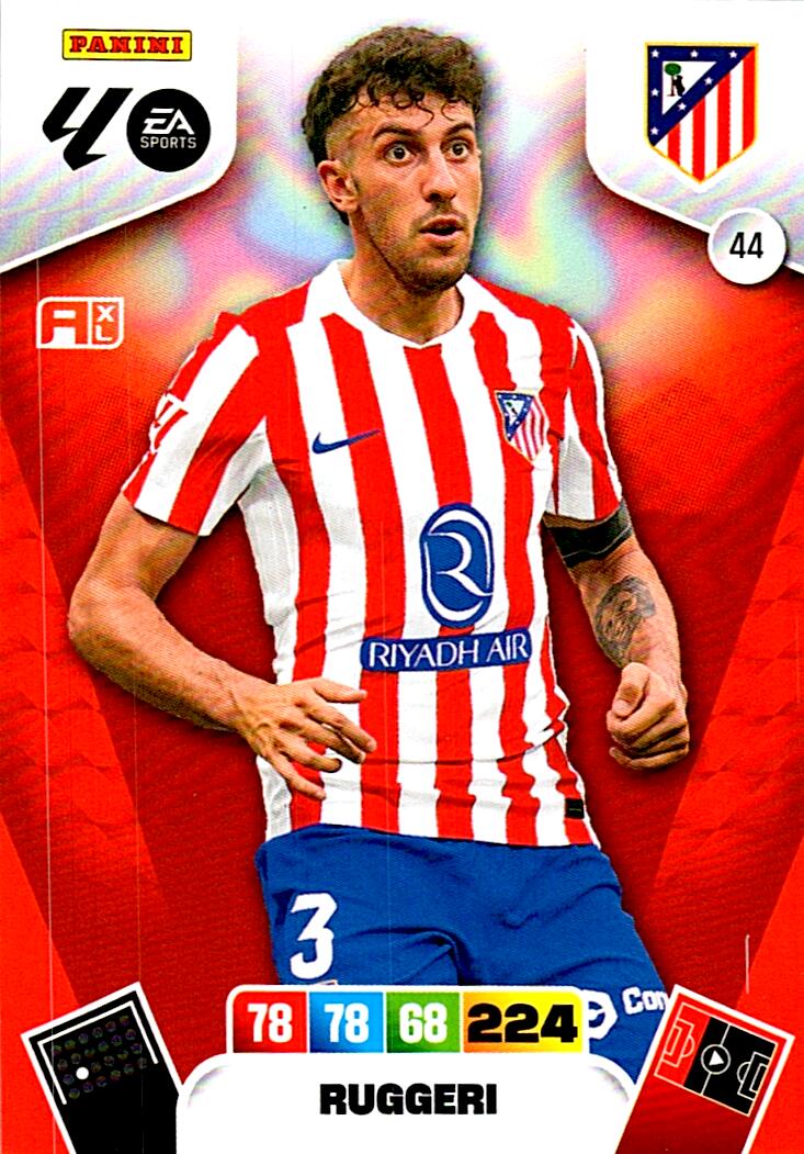 ADRENALYN LA LIGA 2025/2026 RUGGERI ATLETICO DE MADRID Nº44