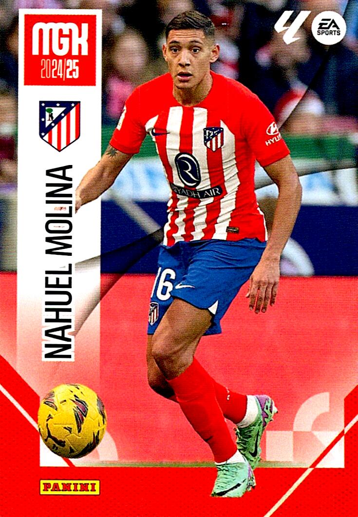 Megacracks 2024/2025 NAHUEL MOLINA Atlético de Madrid Nº 58
