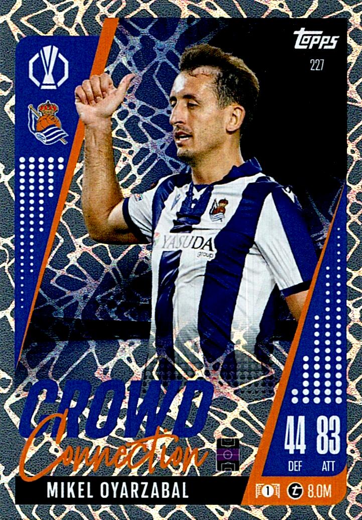 Match Attax Extra 2025 Mikel Oyarzabal Crowd Connection nº227