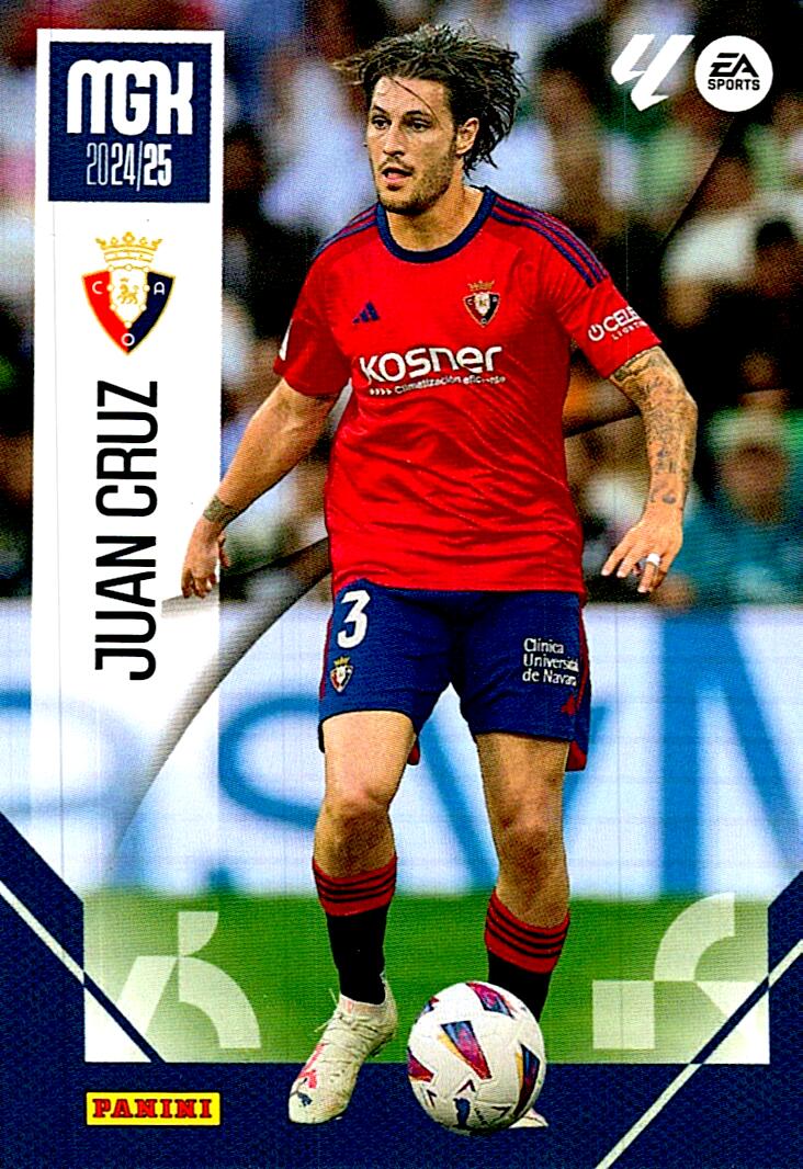 Megacracks 2024/2025 JUAN CRUZ CA Osasuna Nº 261