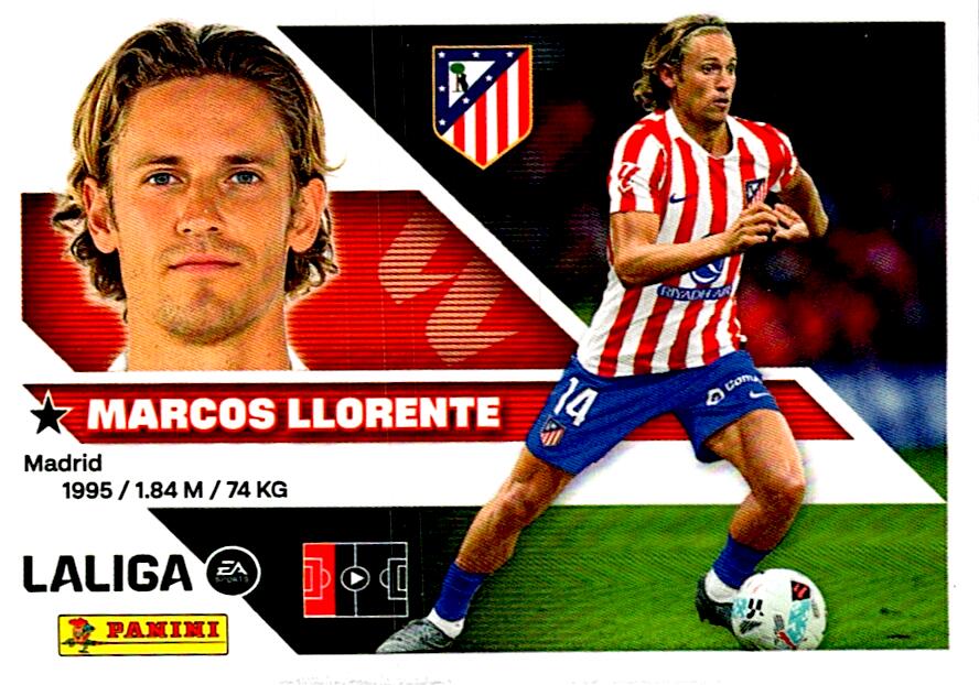 LIGA ESTE 2026/2027 MARCOS LLORENTE ATLETICO DE MADRID Nº5