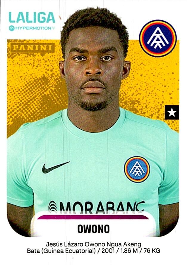 LALIGA HYPERMOTION 2025-26 OWONO ANDORRA Nº43B