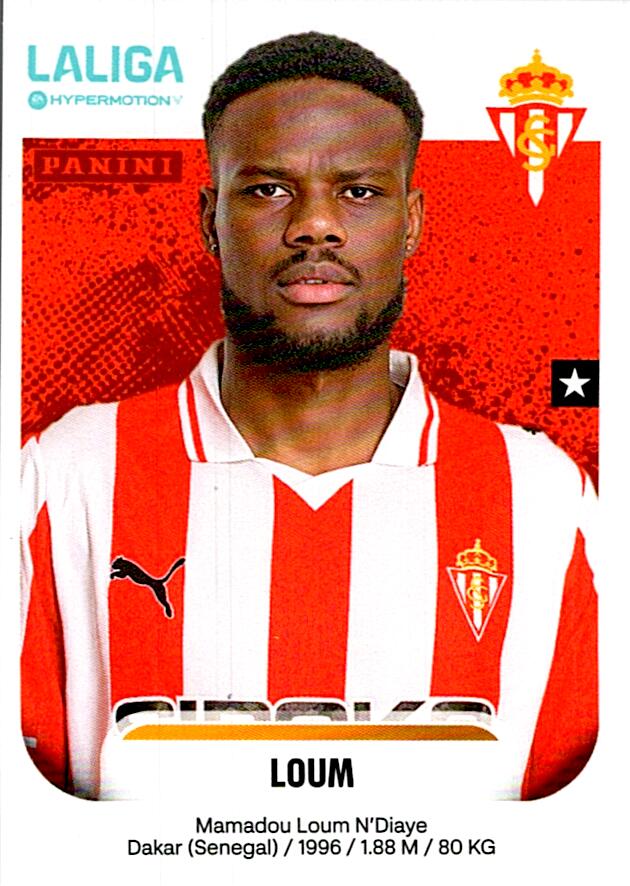 LALIGA HYPERMOTION 2025-26 LOUM SPORTING Nº374