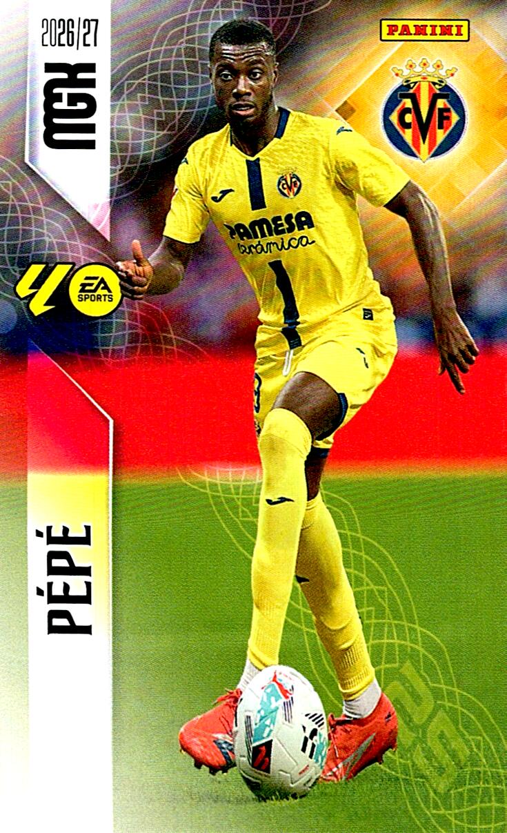 MEGACRACKS 2026/2027 PÉPÉ VILLARREAL CF Nº375