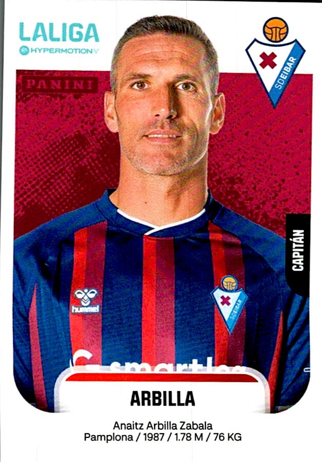 LALIGA HYPERMOTION 2025-26 ARBILLA EIBAR Nº198