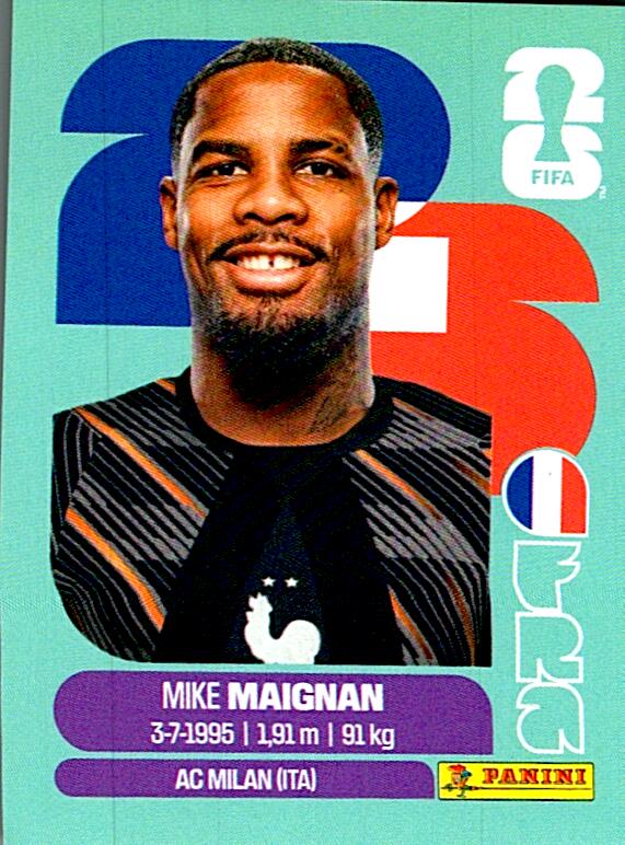 STICKERS FIFA WORLD CUP 2026 MIKE MAIGNAN NºFRA 2