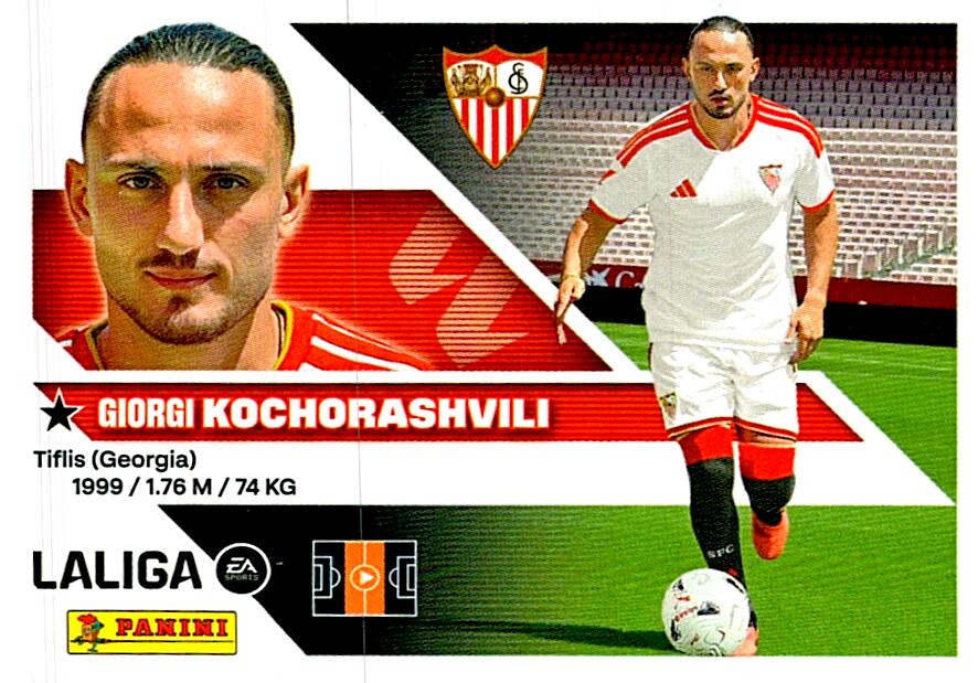 LIGA ESTE 2026/2027 KOCHORASHVILI ULTIMO FICHAJE Nº36 TERCERA EDICION