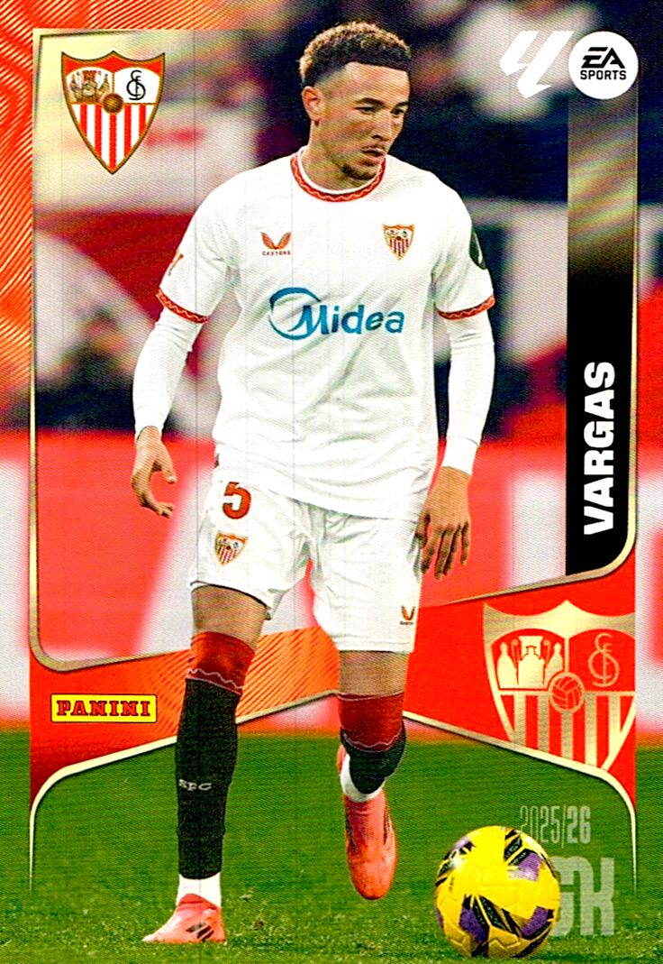 MEGACRACKS 2025/2026 VARGAS SEVILLA FC Nº337