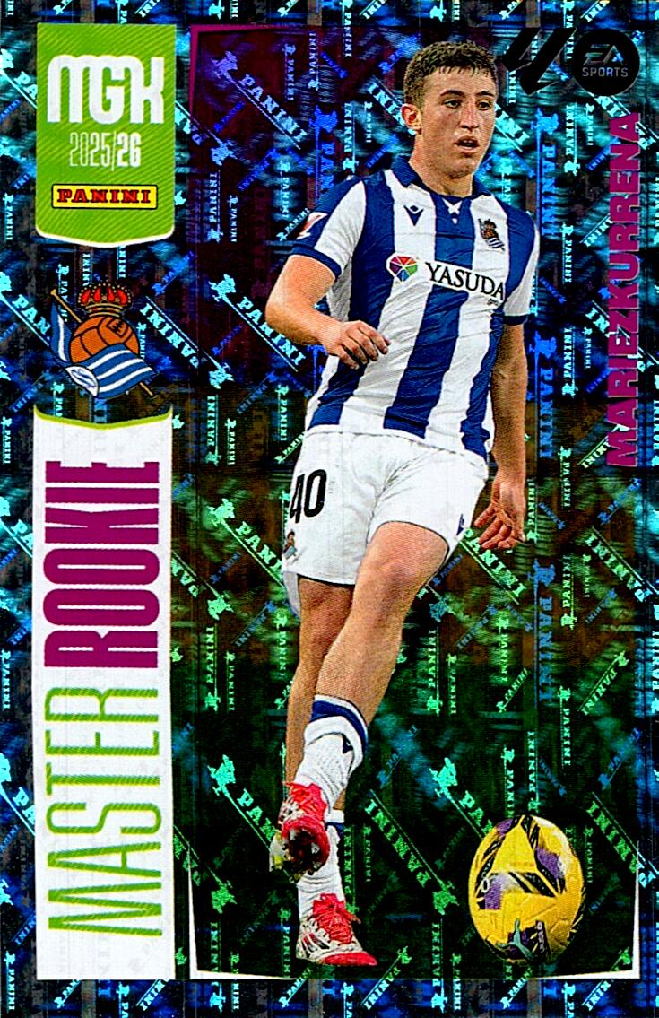 MEGACRACKS 2025/2026 MARIEZKURRENA MASTER ROOKIE Nº417