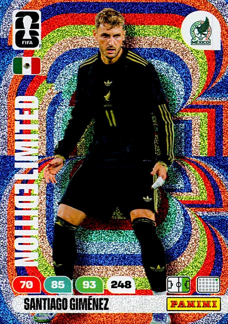 ADRENALYN WORLD CUP 2026 SANTIAGO GIMENEZ EDICION LIMITADA