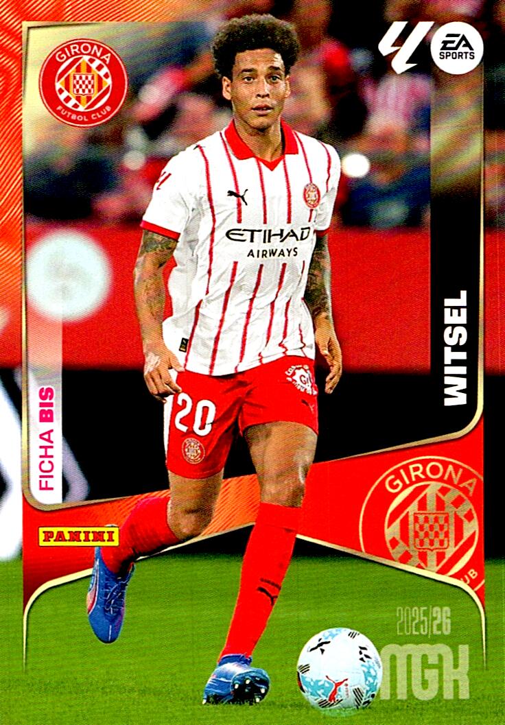 MEGACRACKS 2025/2026 WITSEL GIRONA FC Nº192BIS TERCERA EDICION
