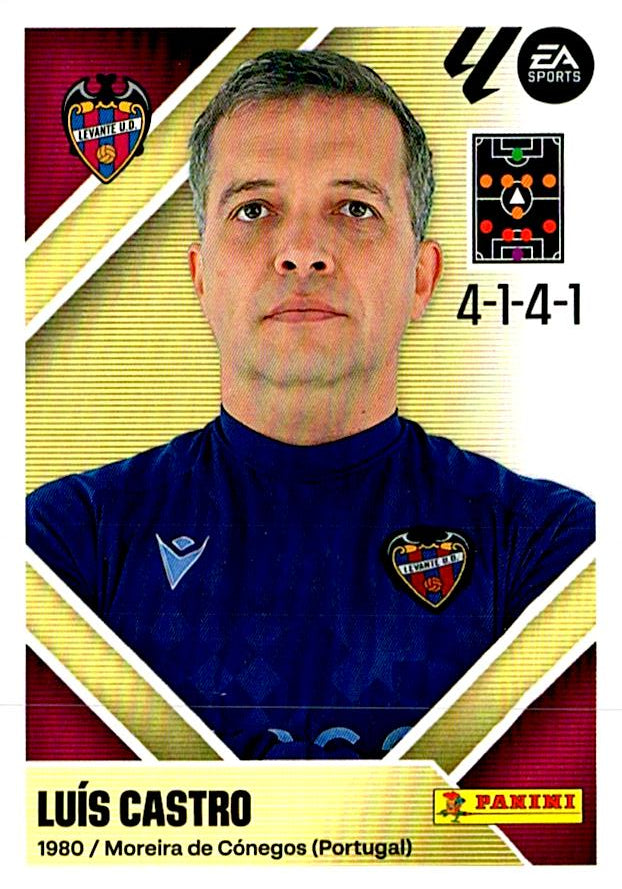 LIGA ESTE 2026/2027  LEVANTE UD ENTRENADOR LUIS CASTRO Nº2