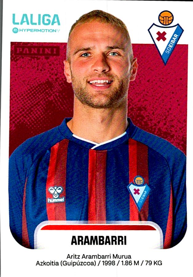 LALIGA HYPERMOTION 2025-26 ARAMBARRI EIBAR Nº199