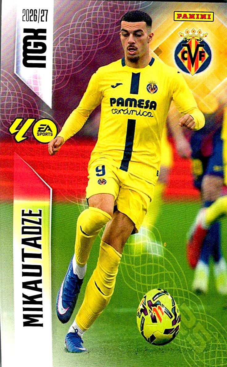 MEGACRACKS 2026/2027 MIKAUTADZE VILLARREAL CF Nº376