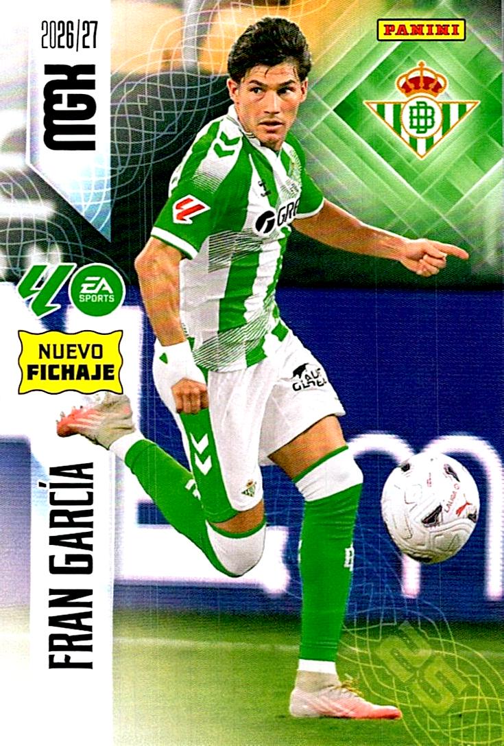 MEGACRACKS 2026/2027 FRAN GARCIA NUEVO FICHAJE Nº455 SEGUNDA EDICION