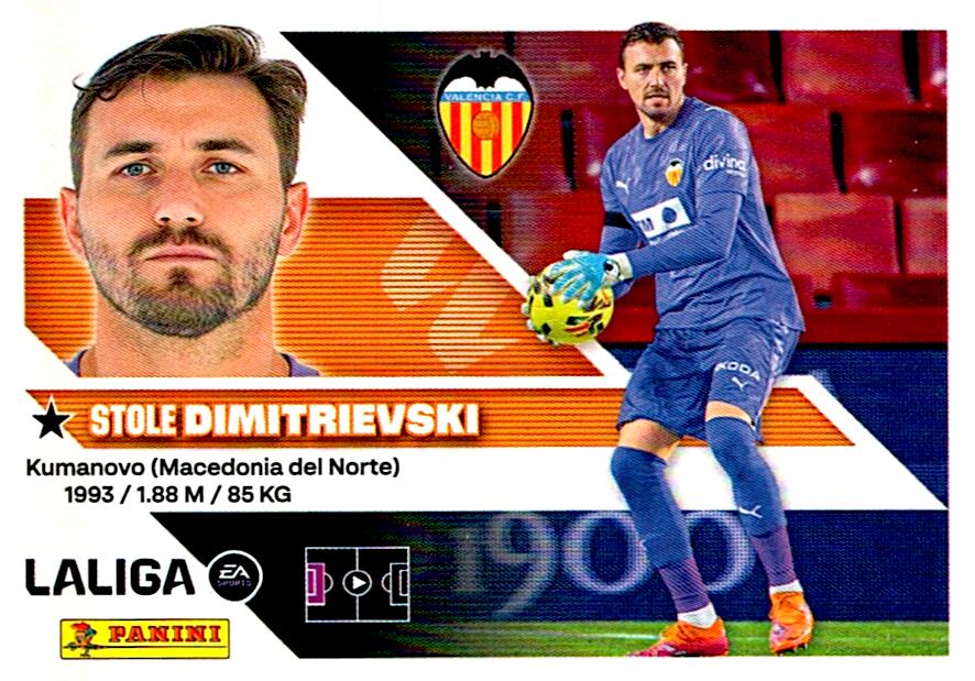 LIGA ESTE 2026/2027  VALENCIA CF DIMITRIEVSKI Nº3