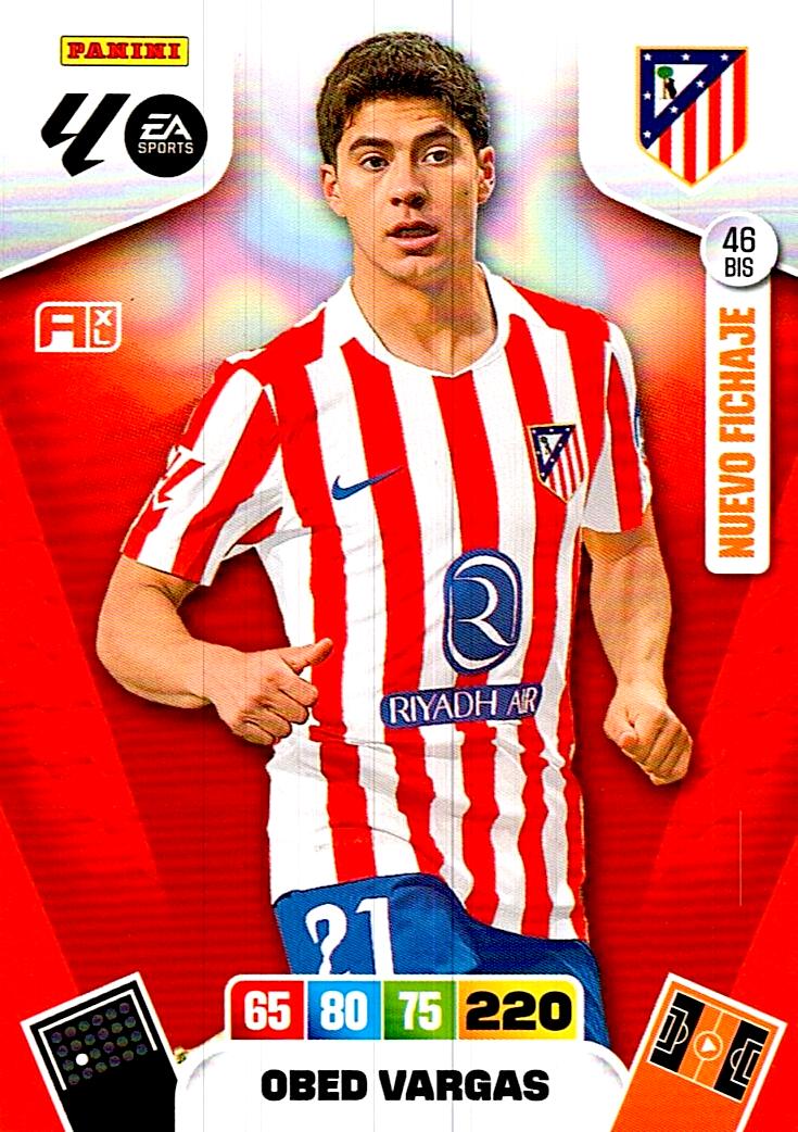 ADRENALYN LA LIGA 2025/2026 OBED VARGAS NUEVO FICHAJE Nº46 BIS