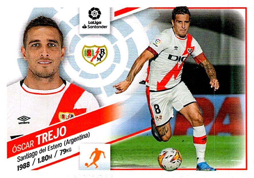 Cromo Liga Este 2022/2023 TREJO RAYO VALLECANO Nº16