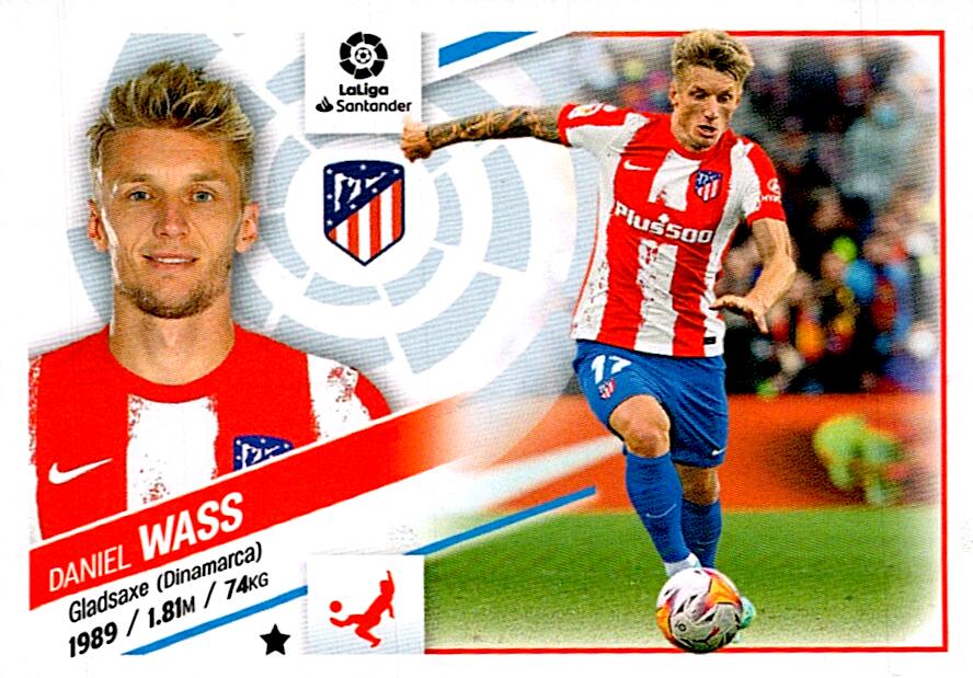 Cromo Liga Este 2022/2023 WASS ATLETICO DE MADRID Nº5 SEGUNDA EDICION