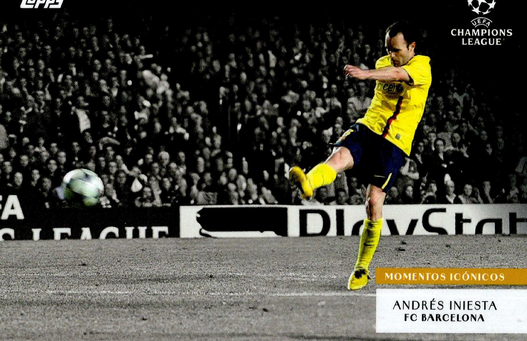 TOPPS SIMPLICIDAD UCL 2023/2024 ANDRÉS INIESTA