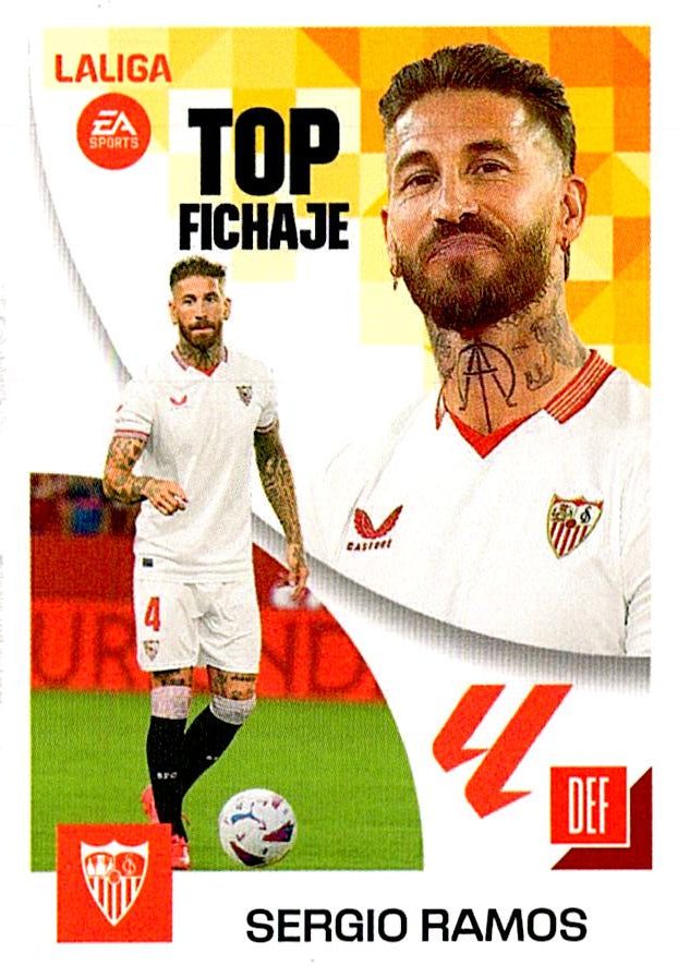 LIGA ESTE 2023/2024 SERGIO RAMOS TOP ULTIMO FICHAJE Nº69 CUARTA EDICION