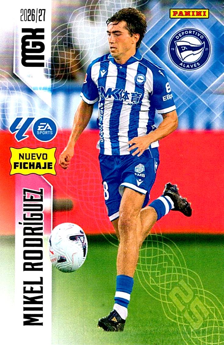 MEGACRACKS 2026/2027 MIKEL RODRIGUEZ NUEVO FICHAJE Nº456 SEGUNDA EDICION