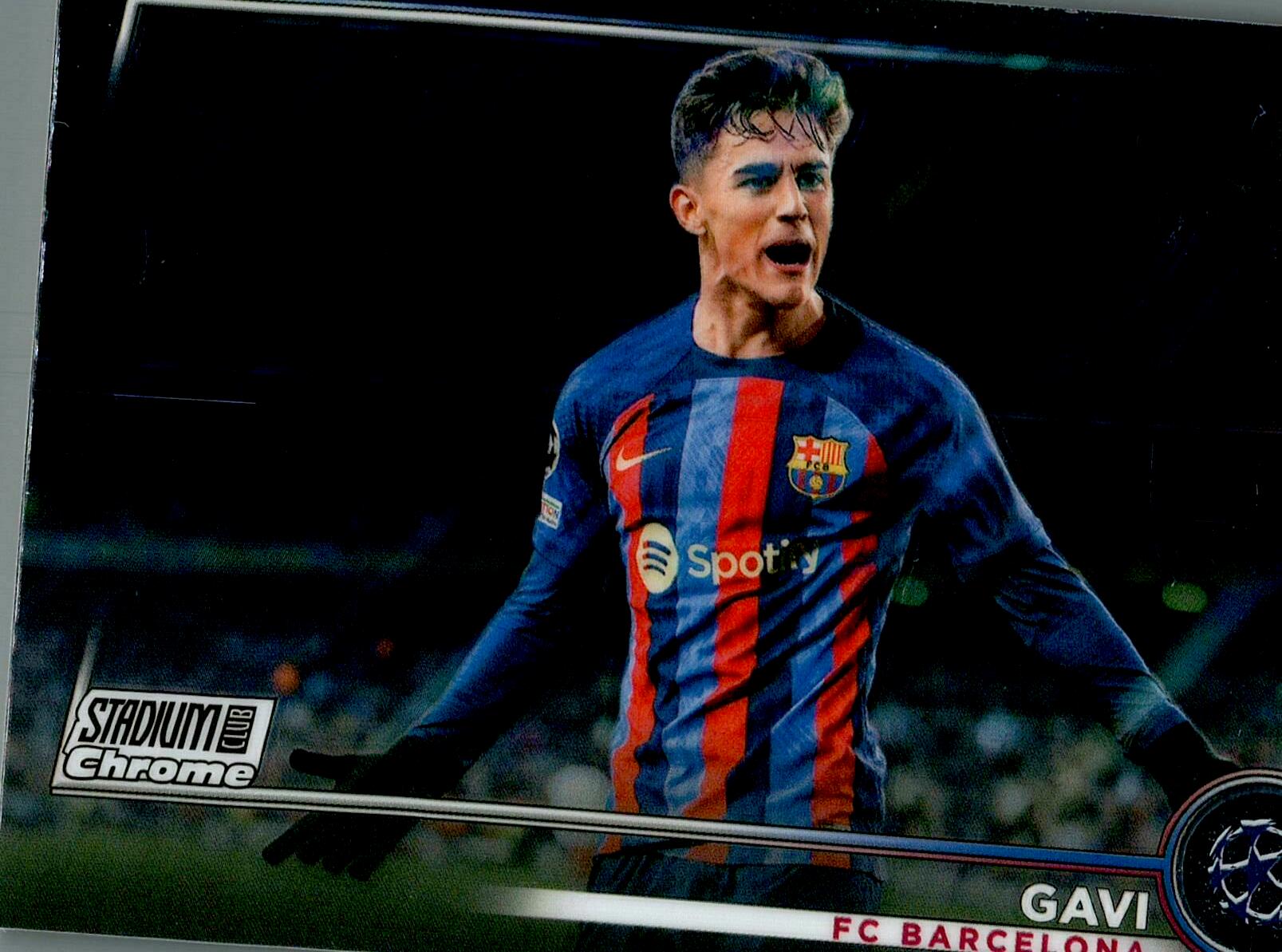 TOPPS STADIUM CHROME UCL 2022/2023 - GAVI Nº68