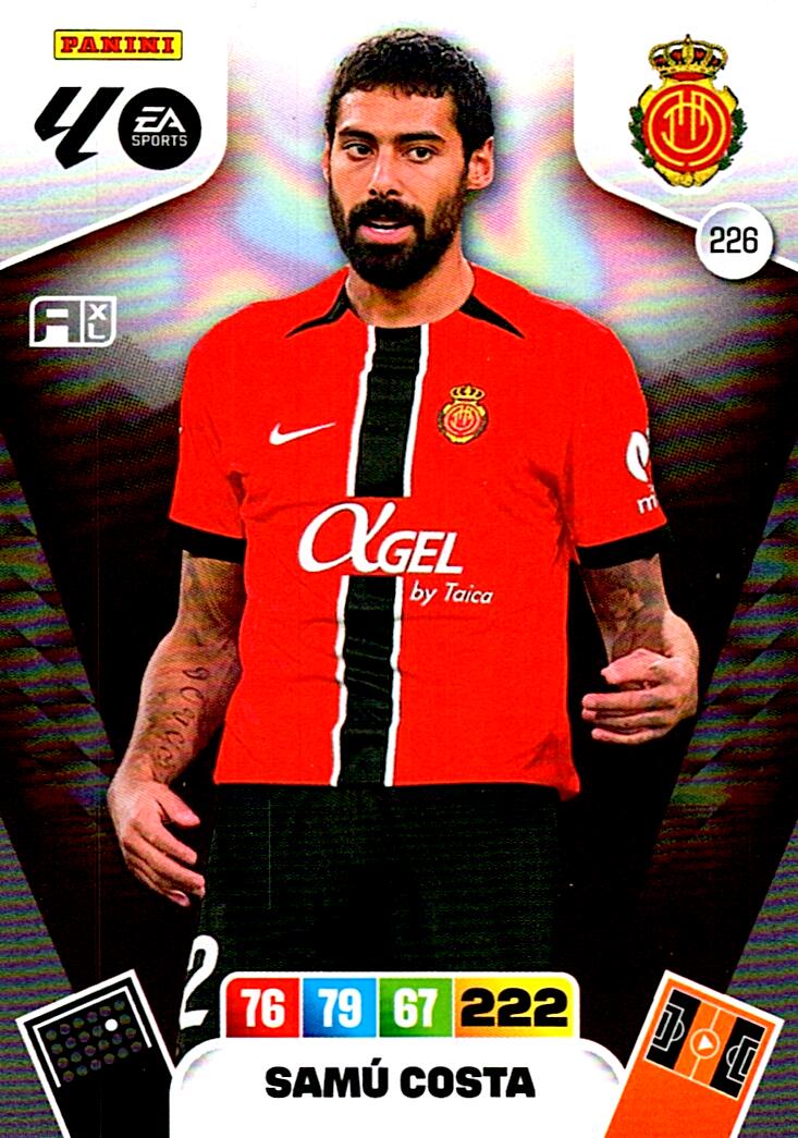 ADRENALYN LA LIGA 2025/2026 SAMU COSTA RCD MALLORCA Nº226
