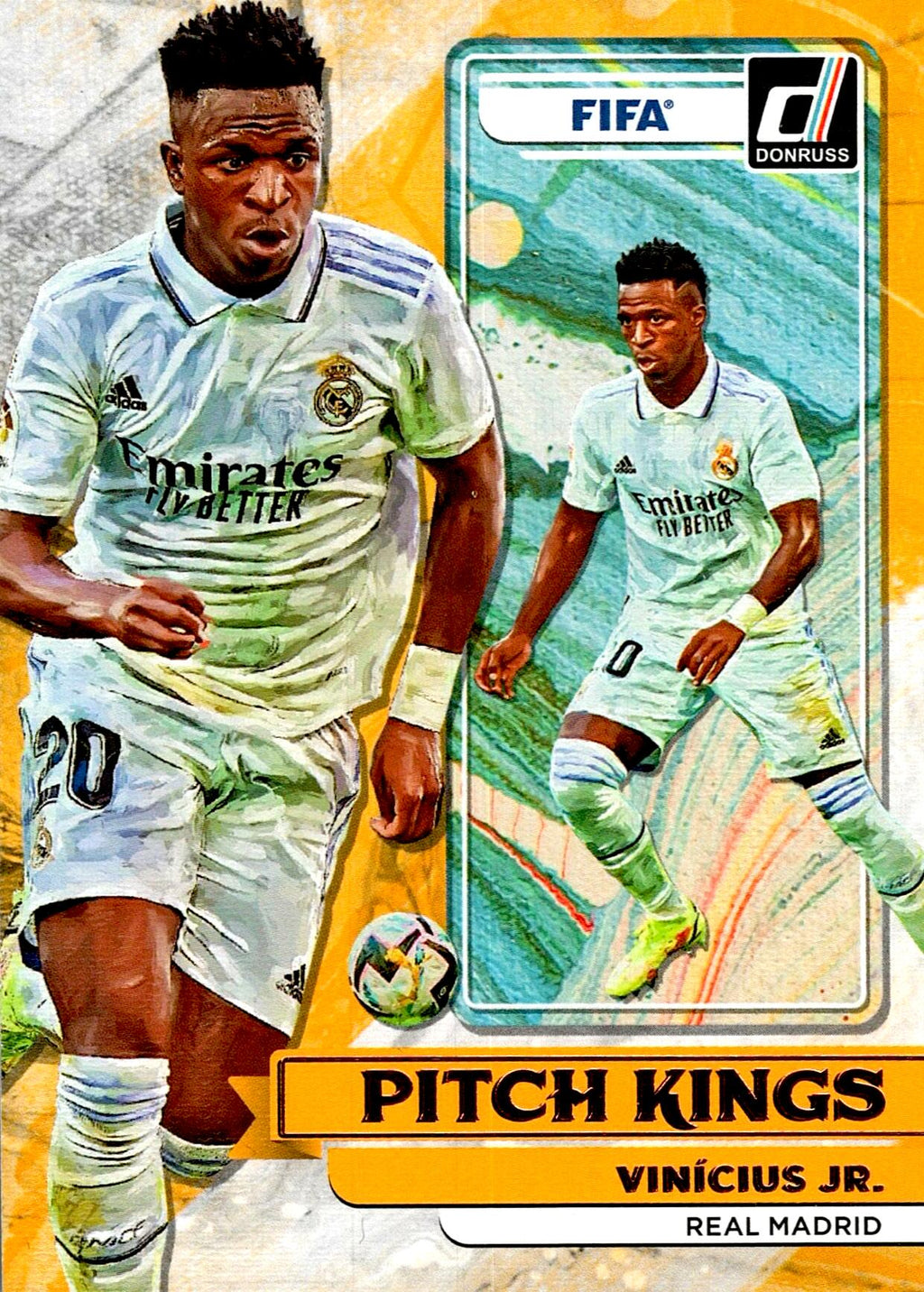 PANINI DONRUSS 2022/2023 VINICIUS JR Nº19 PITCH KING