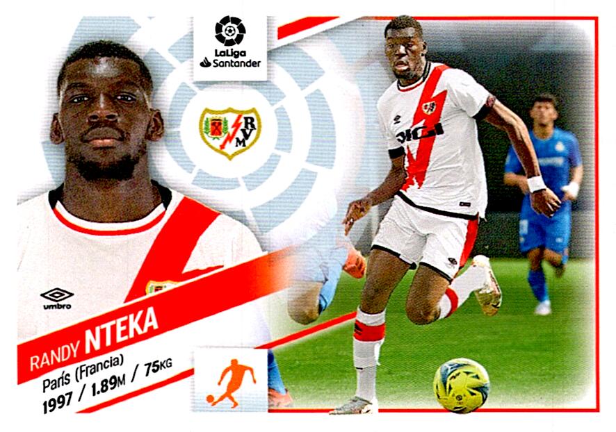 Cromo Liga Este 2022/2023 NTEKA RAYO VALLECANO Nº17
